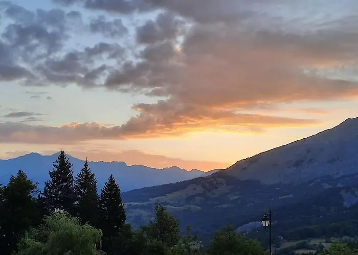 Avec Vue Imprenable - Depart Skis Aux Pieds דירה *